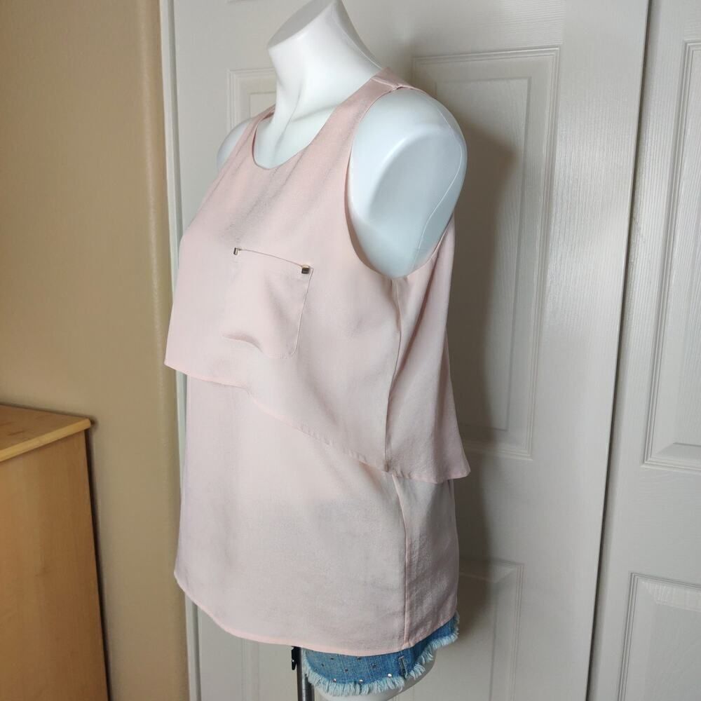 Ivanka Trump dressy layered sleeveless top sz S - Picture 3 of 8